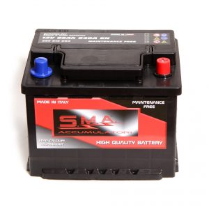Batteria Avviamento Auto SMA 60Ah /540A +Dx L2/B