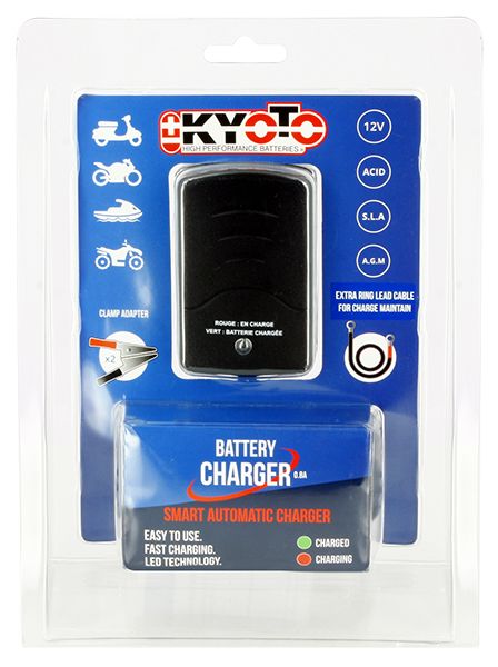 Kyoto - Carica Batterie Per Moto/ Scooter/ Quad/Jet Ski - GMA Batterie