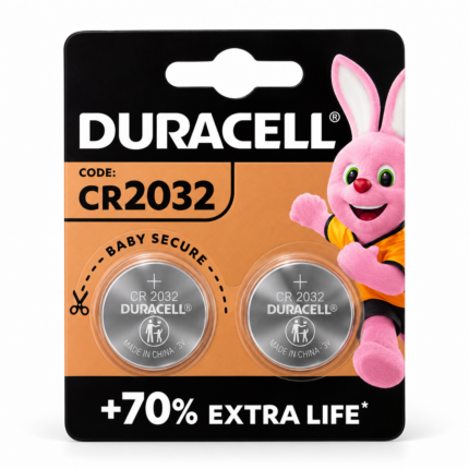 pile Duracell CR2032 per chiavi auto